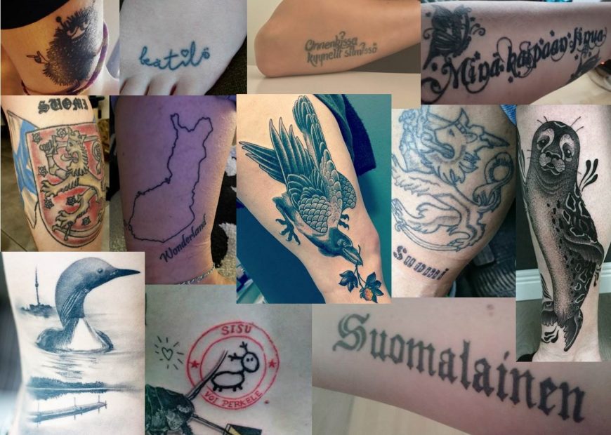Finnland-Tattoos