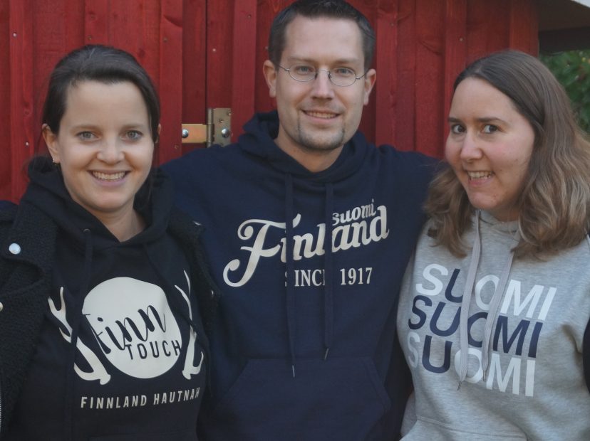 Dein FinnTouch-Team: Tanja, René und Caro (v.l.n.r.)