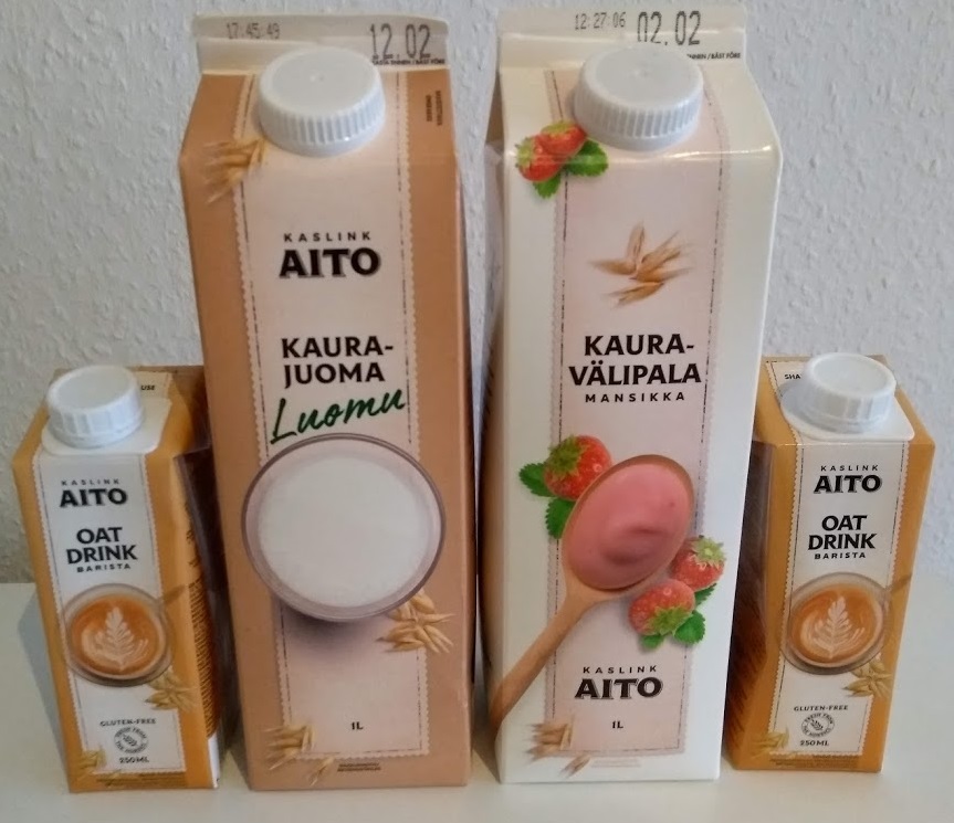 Vegane Haferprodukte aus Finnland