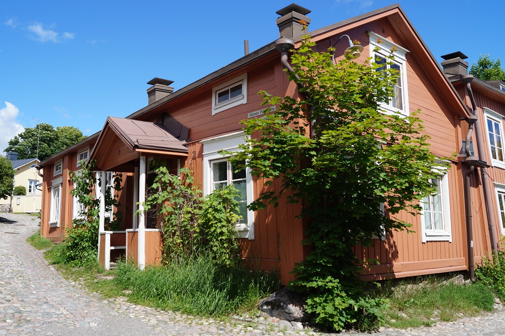 Holzhäuser in Finnland