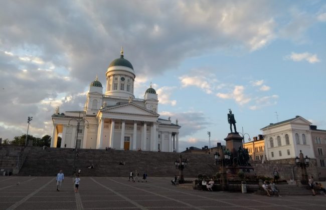 Helsinki Bilder - eines der beliebtesten Motive stellt der weiße Dom dar
