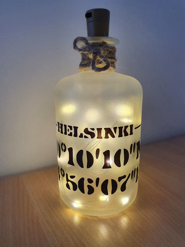 Helsinki Flaschenlicht