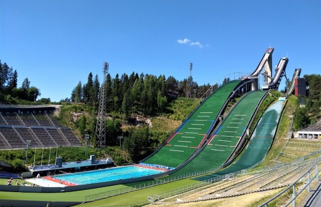 Die Skisprungschanzen von Lahti