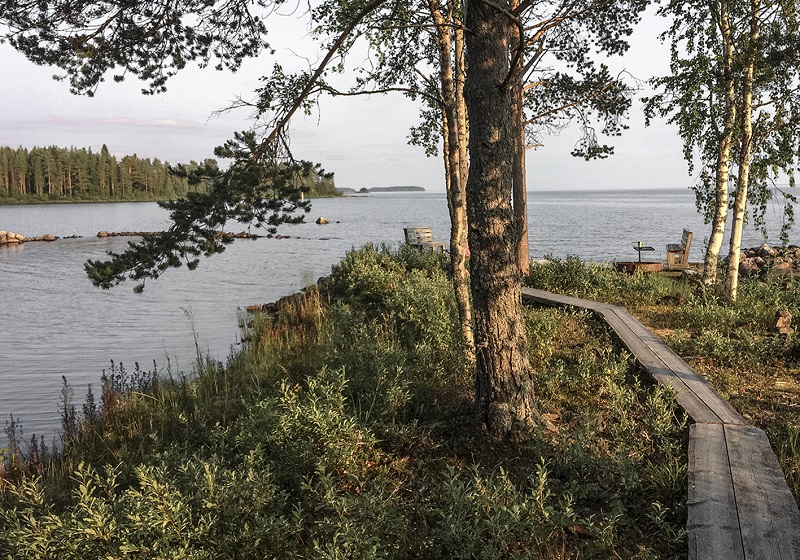 Natur am See Oulujärvi
