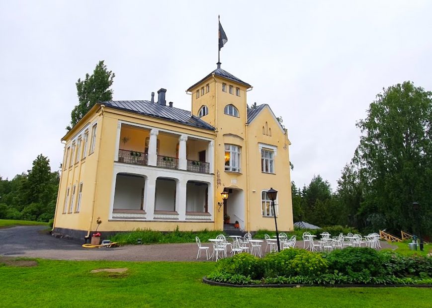 Herrenhaus Kuokkalan kartano in Jyväskylä