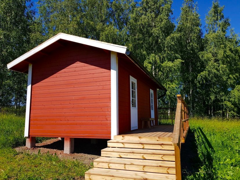Hütte bei Itärajan Helmi