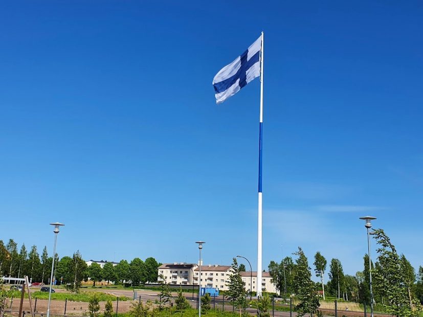 Größte Finnlandflagge der Welt