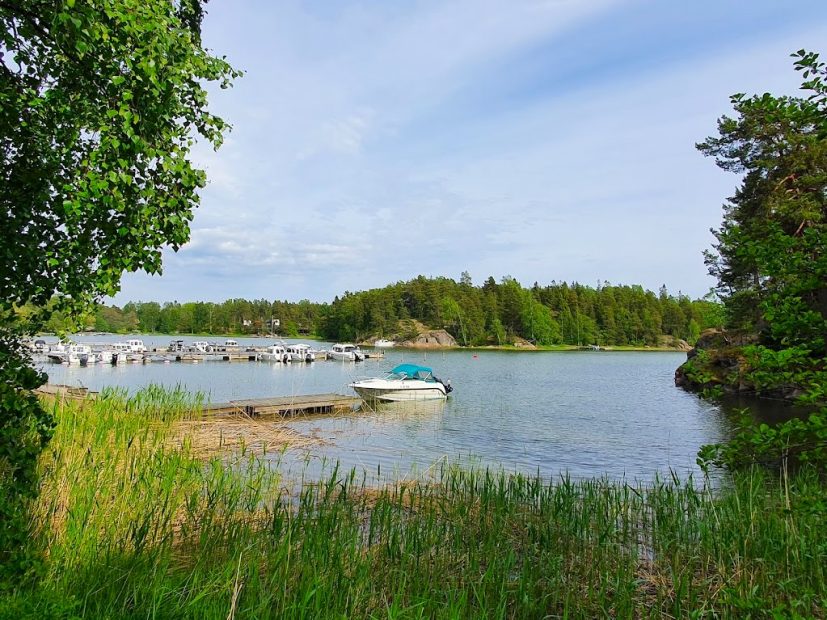 Küste von Sipoo in Südost-Finnland