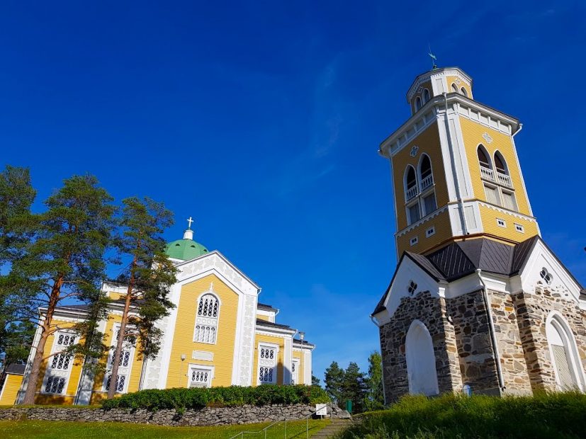 Holzkirche von Kerimäki, finnische Seenplatte