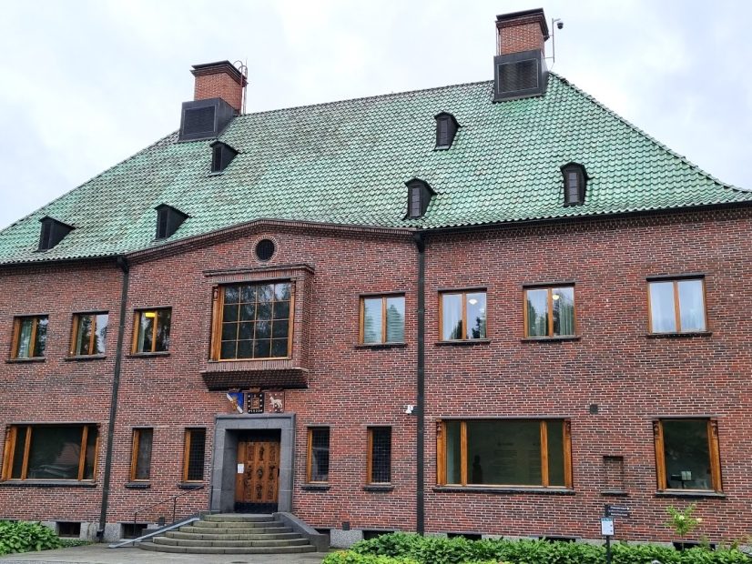 Der Gutshof des Serlachius-Museums Göstä in Mänttä